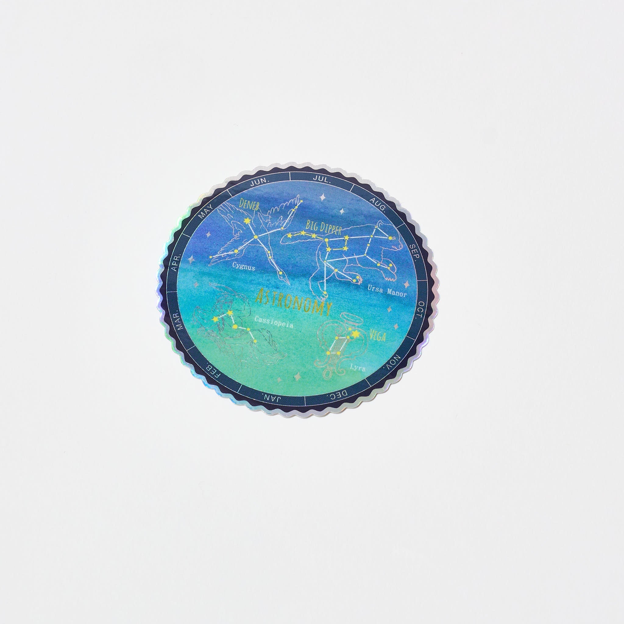 STUDY HOLIC Aurora Sticker / GreenFlash