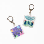 ROKKAKU x ob1toy Travel Bear Foil-Stamped Acrylic Key Chain / ROKKAKU
