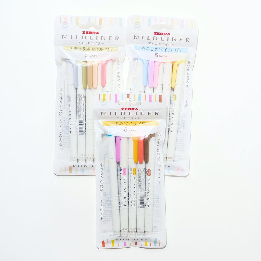 Mildliner Highlighter Set / Zebra