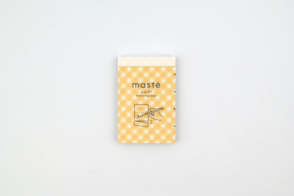 Mark's Masté Writable Perforated Washi Tape Sheets - Pudding