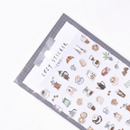 Mind Wave Cozy Stickers - Cafe
