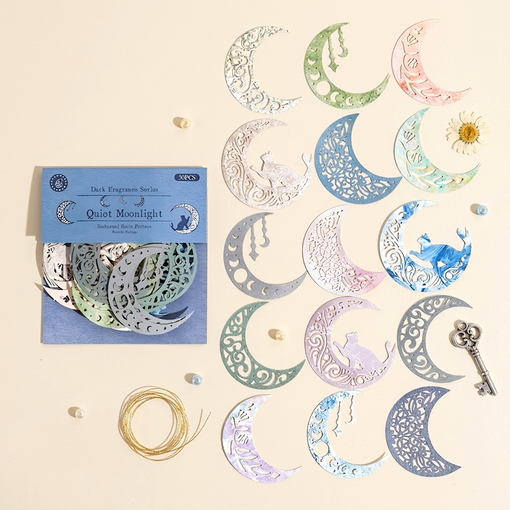 Vintage Lace Die-Cut Sticker Set
