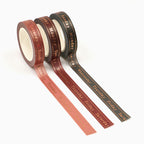 Days Of The Week Washi Tape