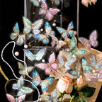 Die-Cut Holo Butterfly Stickers