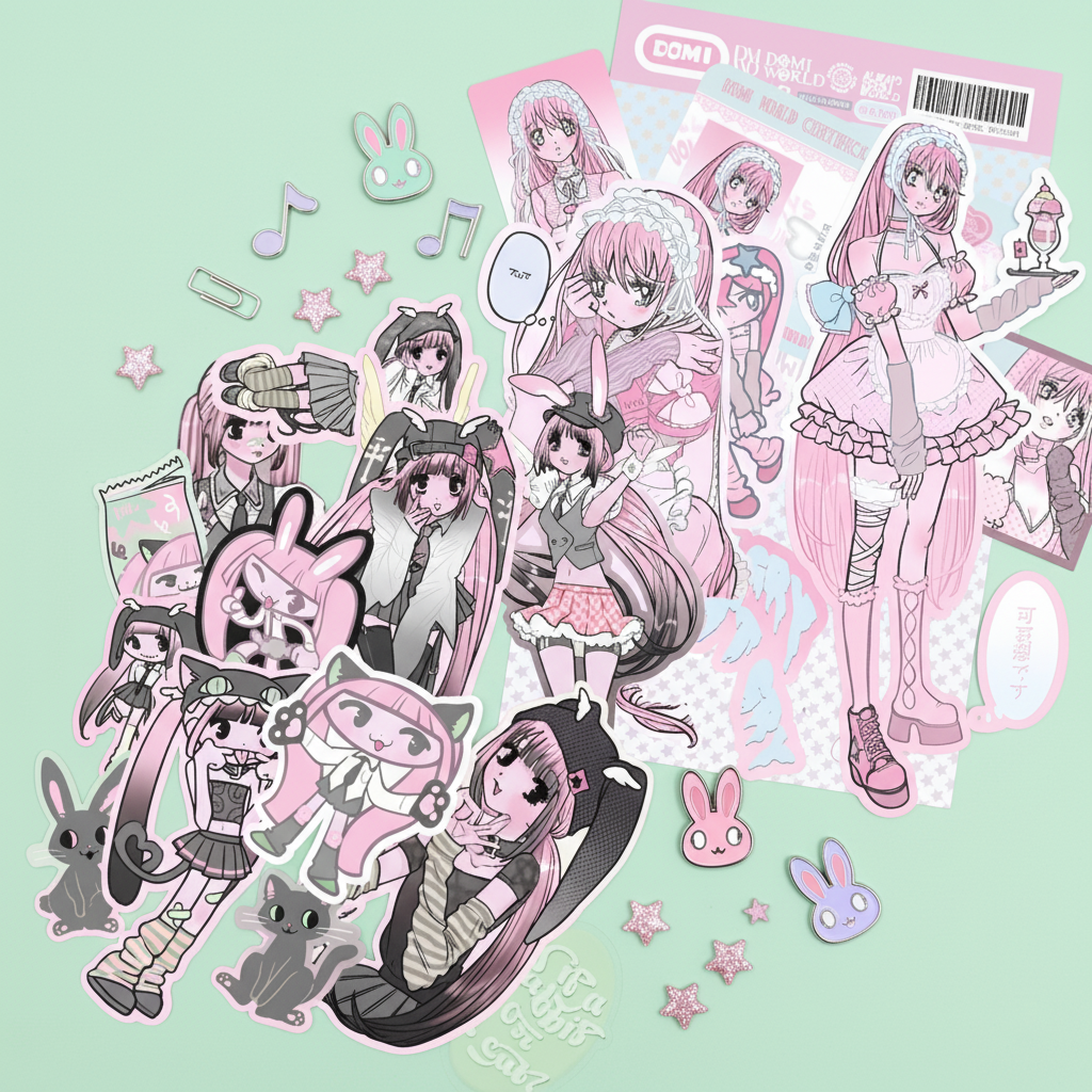 Domi World Rainbow Bites Stickers