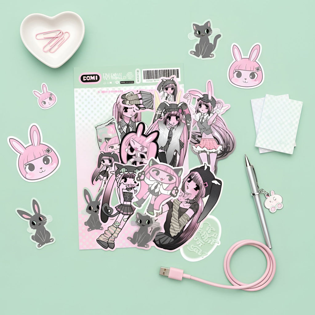 Domi World Rainbow Bites Stickers