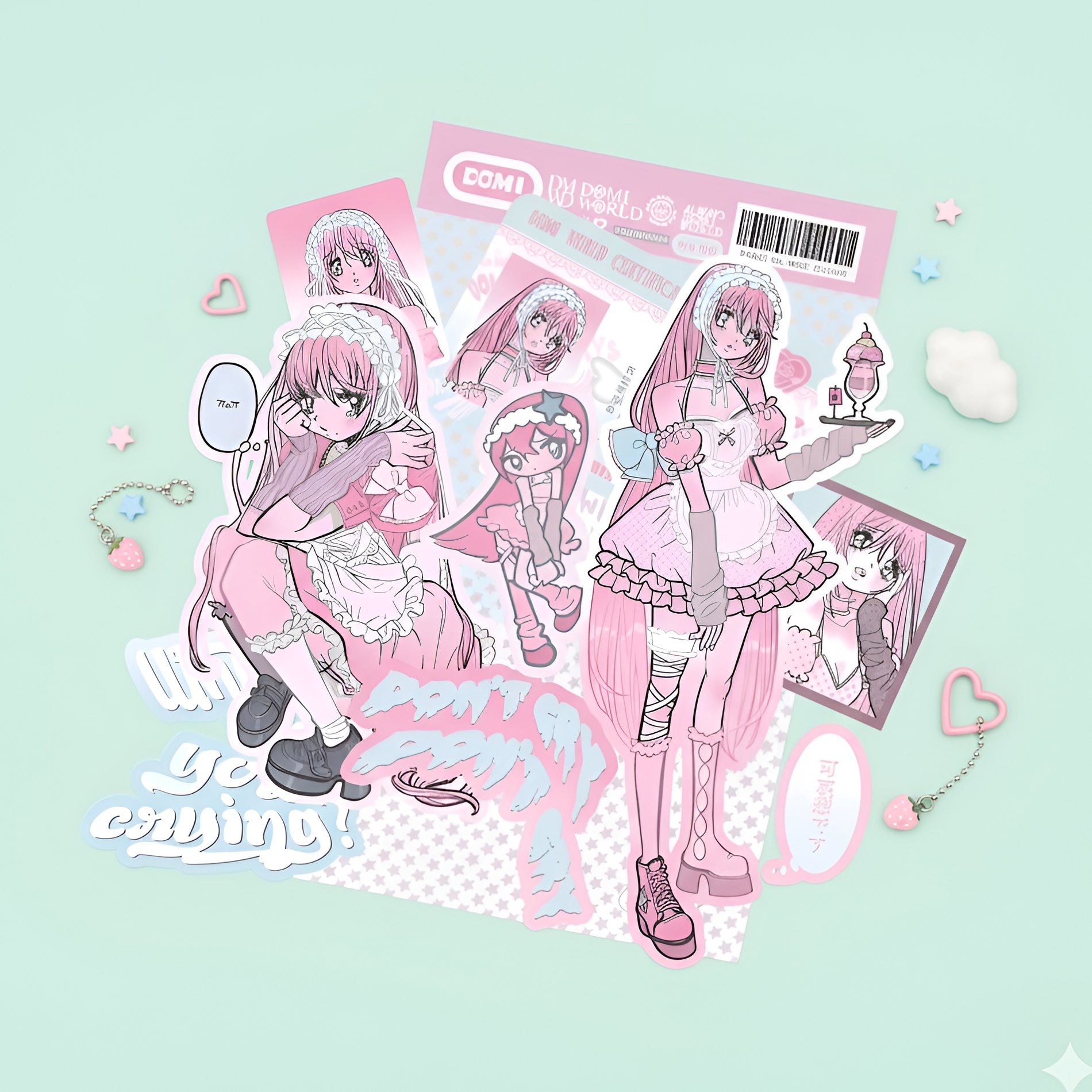 Domi World Rainbow Bites Stickers