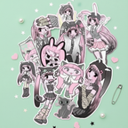 Domi World Rainbow Bites Stickers