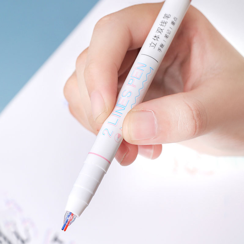 Double Line Color Pen