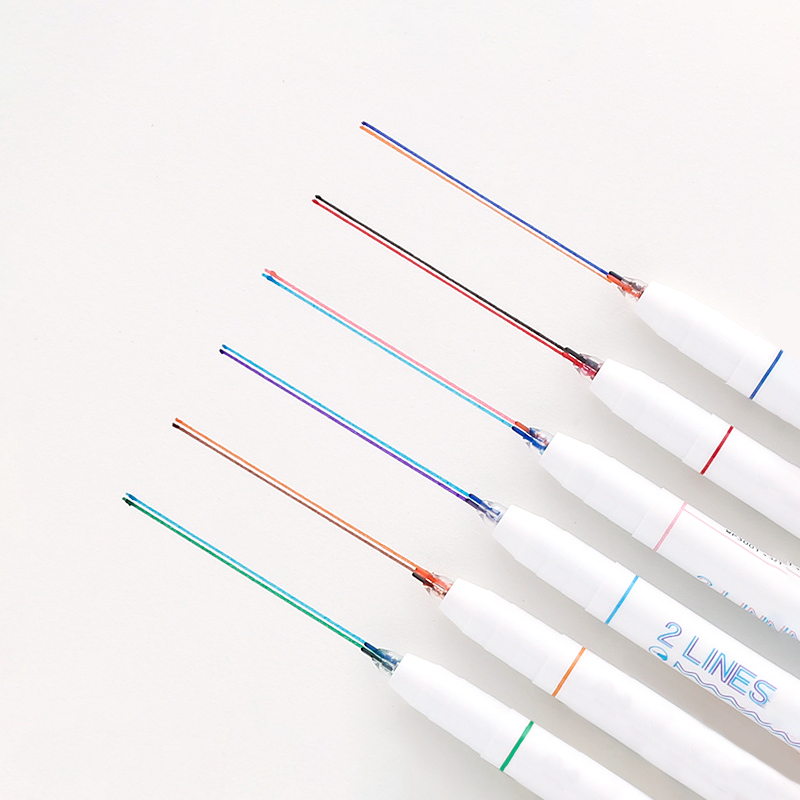 Double Line Color Pen
