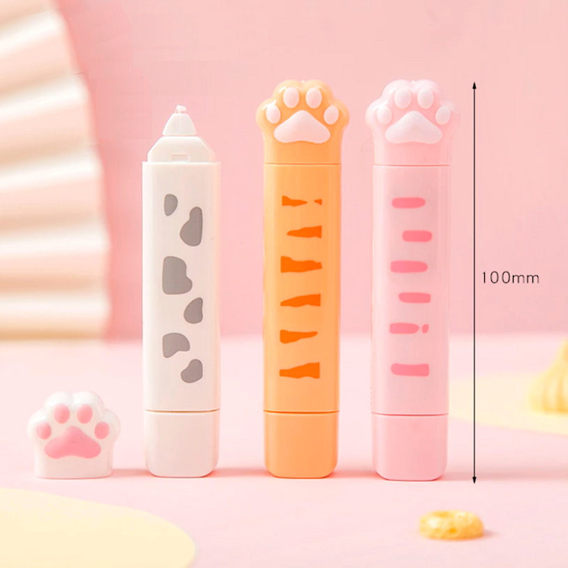 2-in-1 Cat Paw Correction & Glue Tape Roller