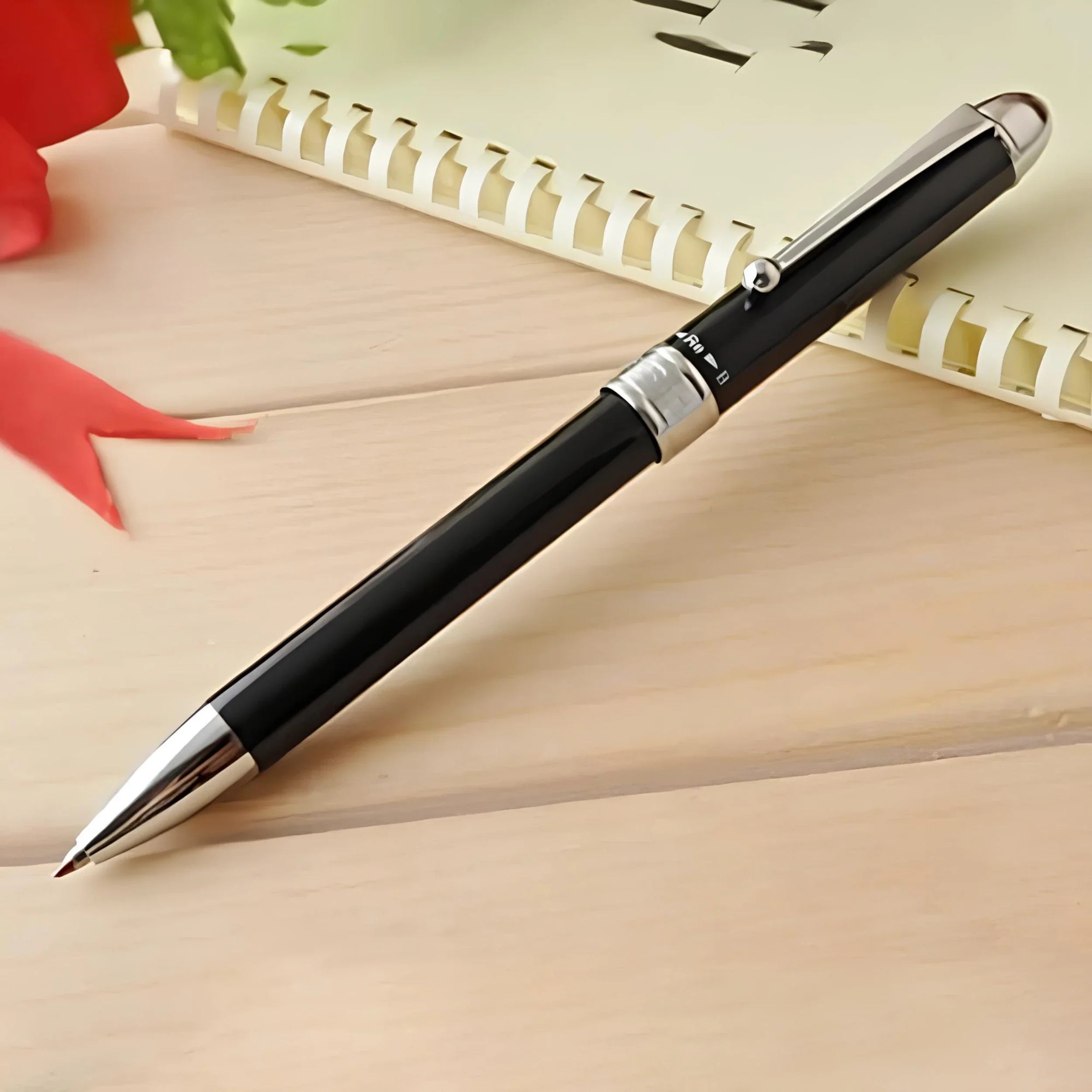 Double Action 3-in-1 Multi Function Pen - Black