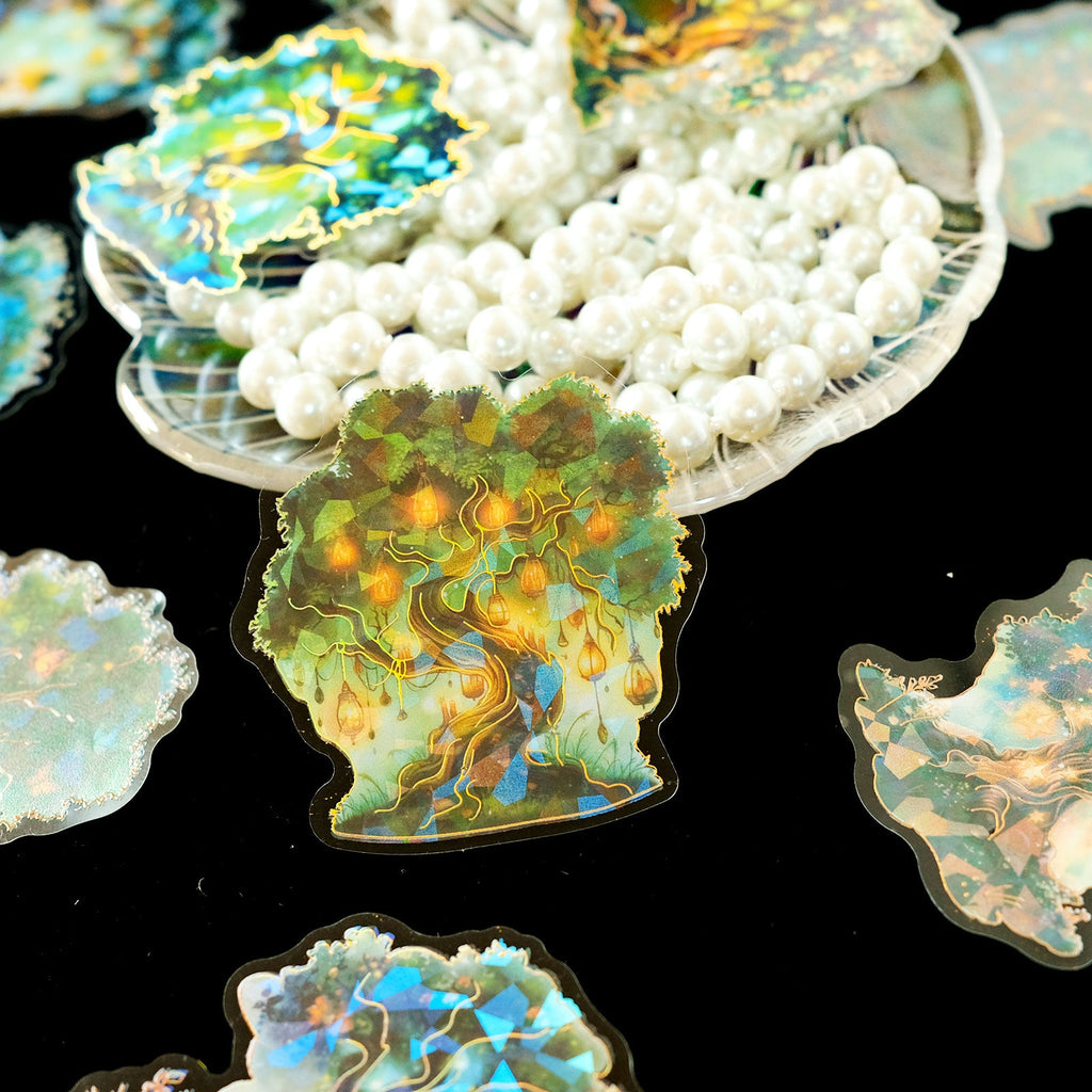 Enchanted Forest Holo Stickers
