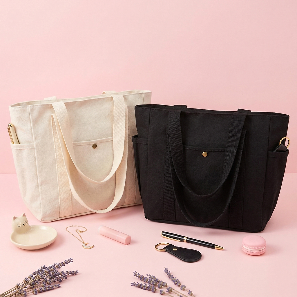 Everyday Essentials Multi-Pocket Tote