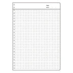 F.O.B COOP - Ring A5 (Dotted) Grey 80 sheets