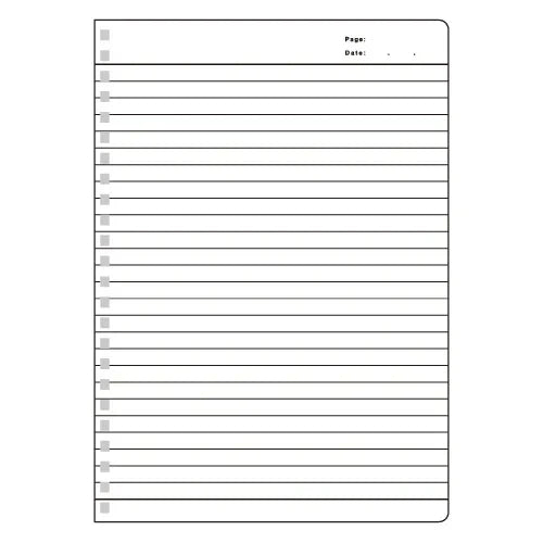 F.O.B COOP - Ring A5 (Ruled) Black 80 sheets