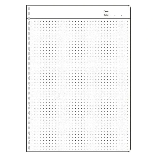 F.O.B COOP - Ring B5 (Dotted) Grey 80 sheets