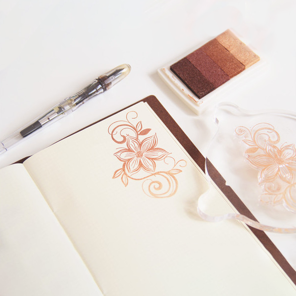 Feather & Flower Stamp Set