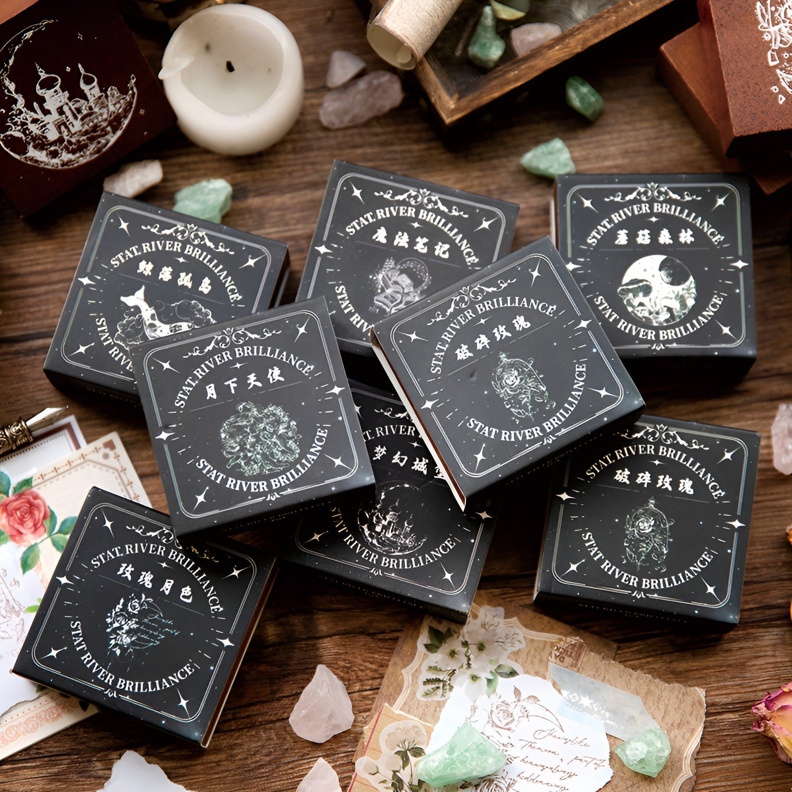 Magical Nature Wooden Stamps - Large