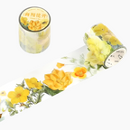 Flower Garden Clear Masking Tapes