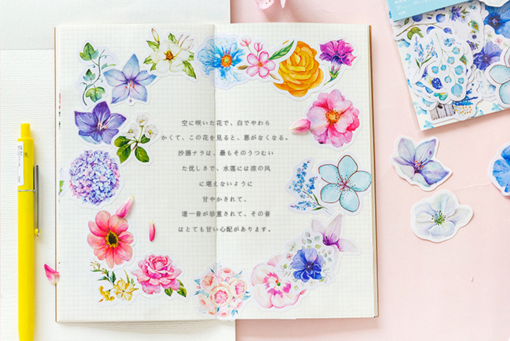 Floral Dream Paper Stickers