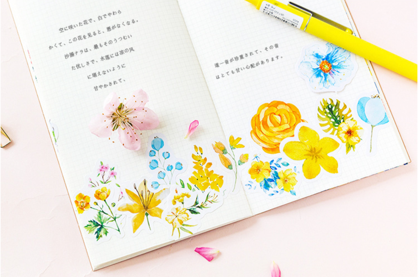 Floral Dream Paper Stickers