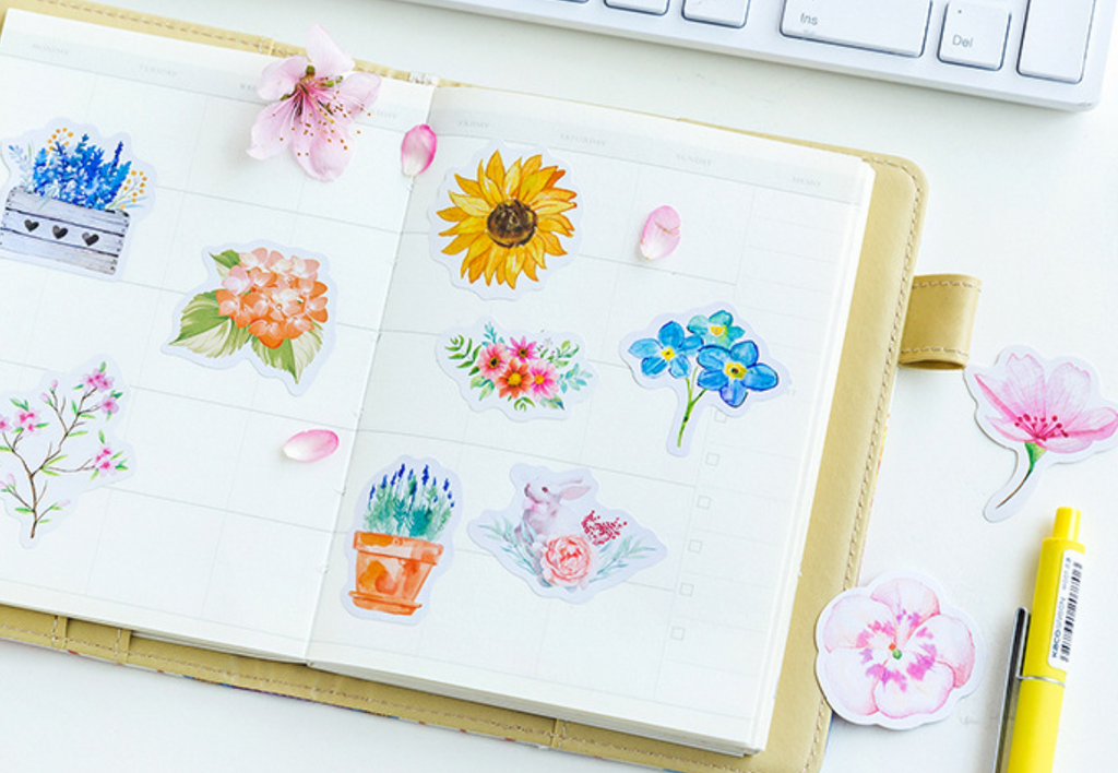 Floral Dream Paper Stickers