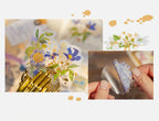 Secret Letters Floral Stickers