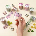 Floral Vines Clear Masking Tapes