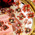 Floral Whispers Bronzing Stickers
