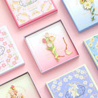 Flower Bouquet Bookmark
