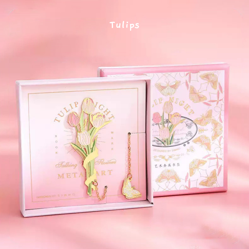 Flower Bouquet Bookmark