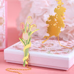 Flower Bouquet Bookmark