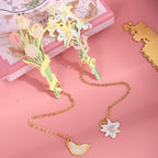 Flower Bouquet Bookmark