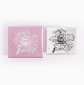 Flower Garden Rubber Stamp - Iris