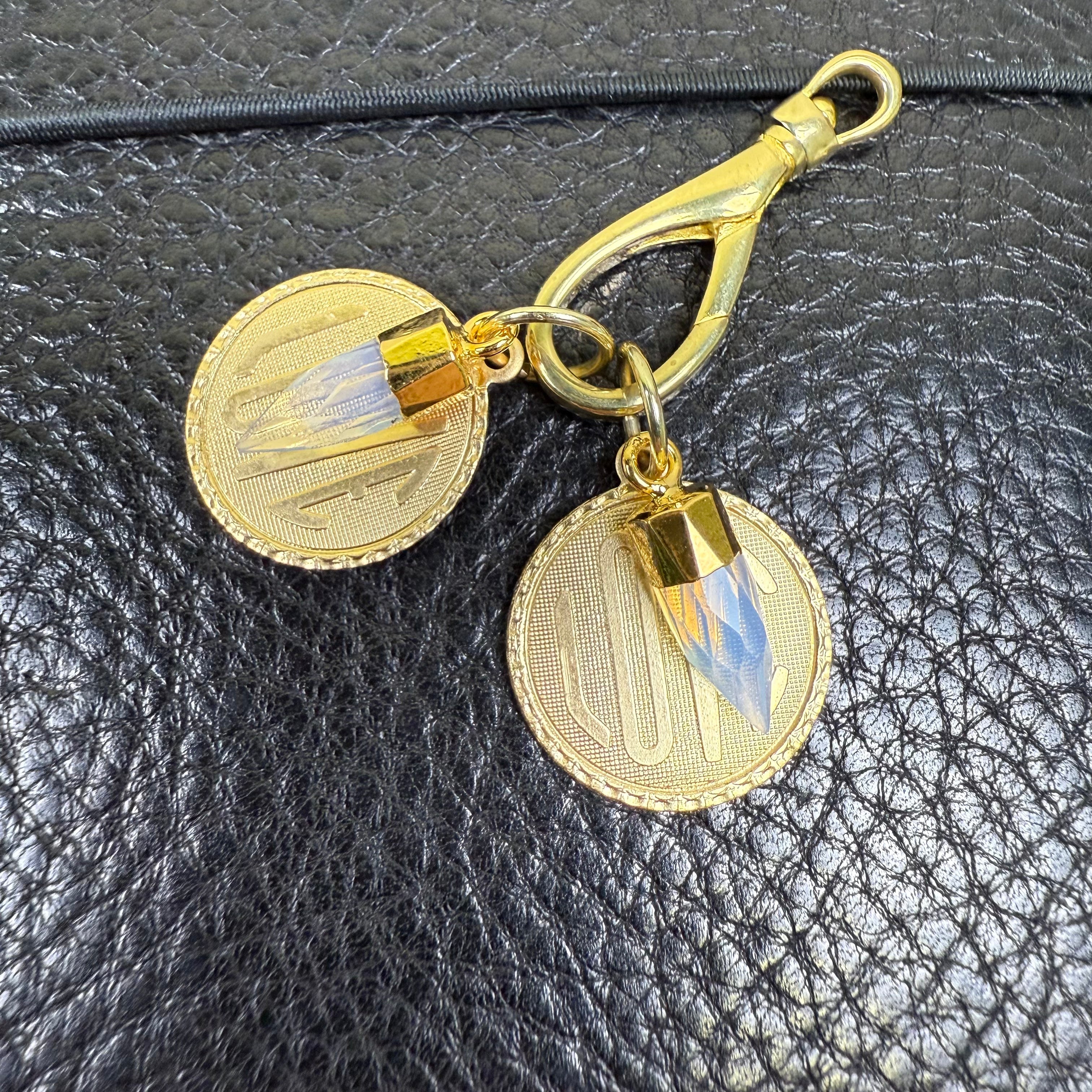Brass Swivel Charm Holder for Traveler's Notebook