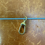 Brass Swivel Charm Holder for Traveler's Notebook
