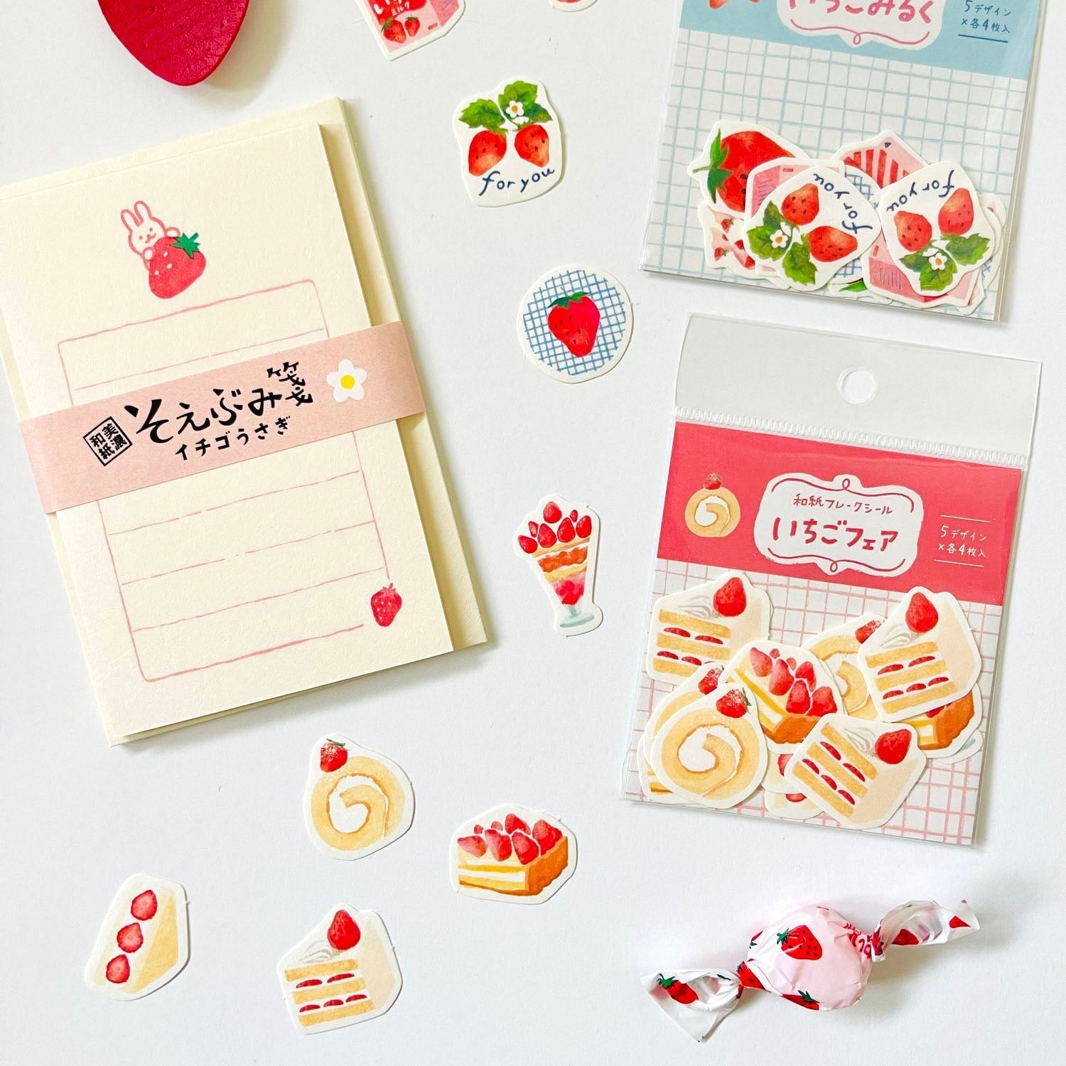 Furukawashiko Flake Stickers - Desserts