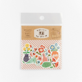 Furukawashiko Flake Stickers - Nordic Flowers