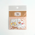 Furukawashiko Flake Stickers - Relaxed Dog