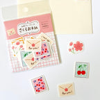 Furukawashiko Flake Stickers - Sakura