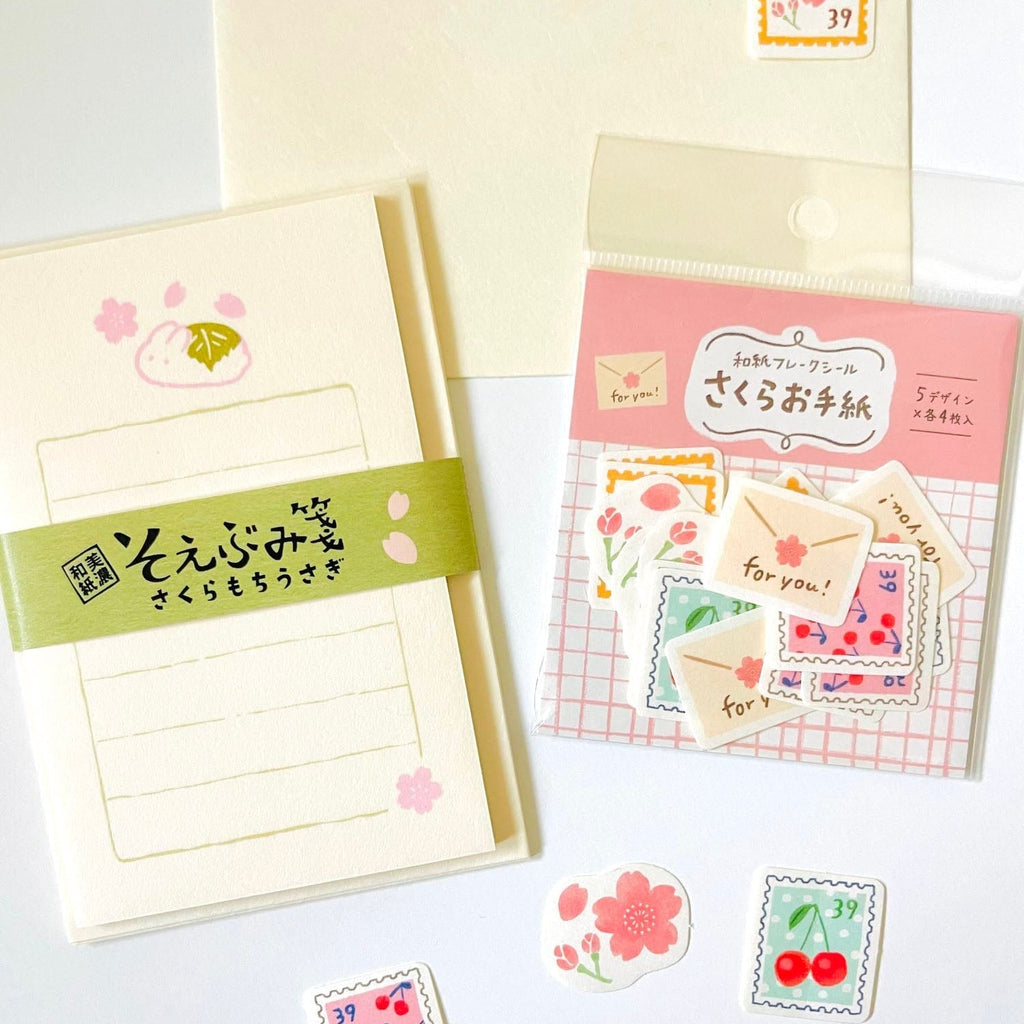 Furukawashiko Flake Stickers - Sakura