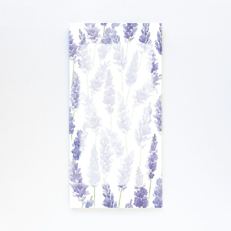 Furukawashiko Japanese Style Message Card Set - Lavender