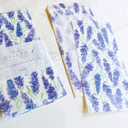 Furukawashiko Japanese Style Message Card Set - Lavender