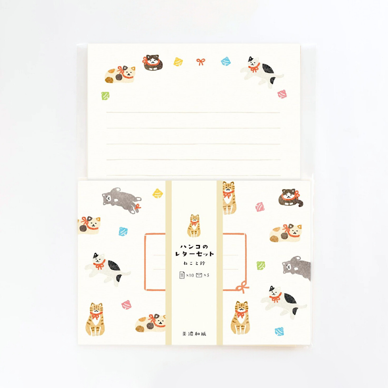 Furukawashiko Letter Set - Cats