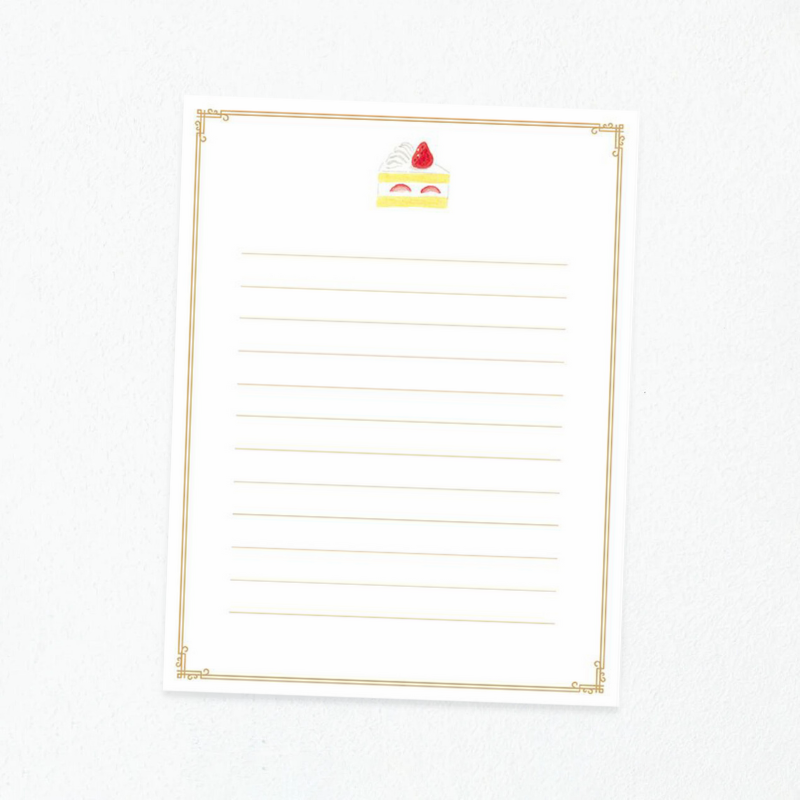 Furukawashiko Letter Set - Patisserie Rose