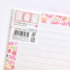 Furukawashiko Letter Set - Red Flowers