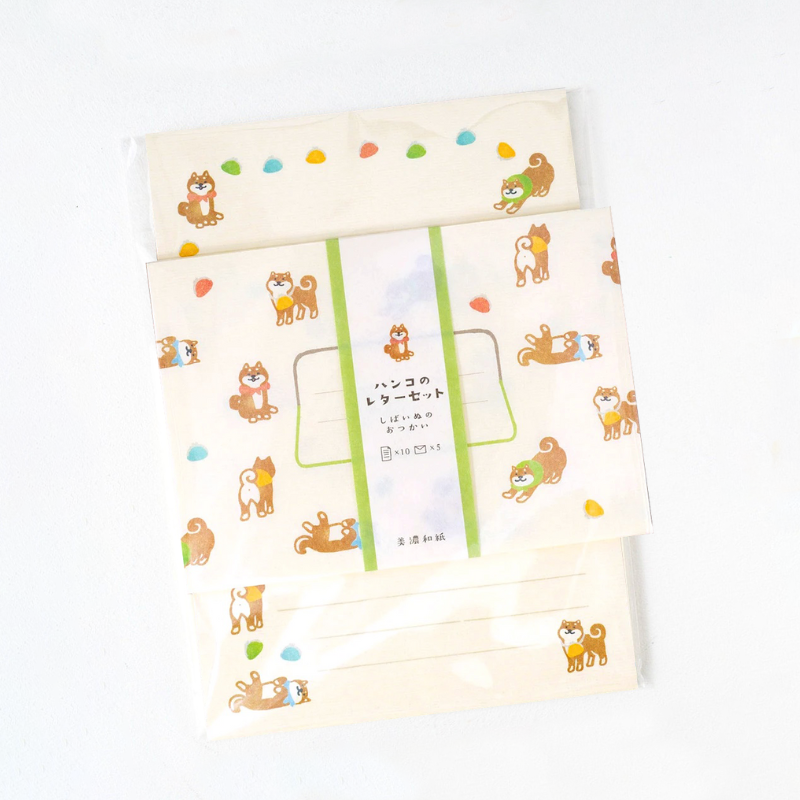 Furukawashiko Letter Set - Shiba Inu