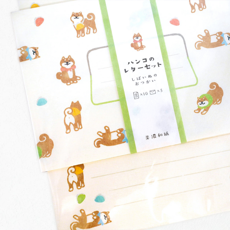 Furukawashiko Letter Set - Shiba Inu