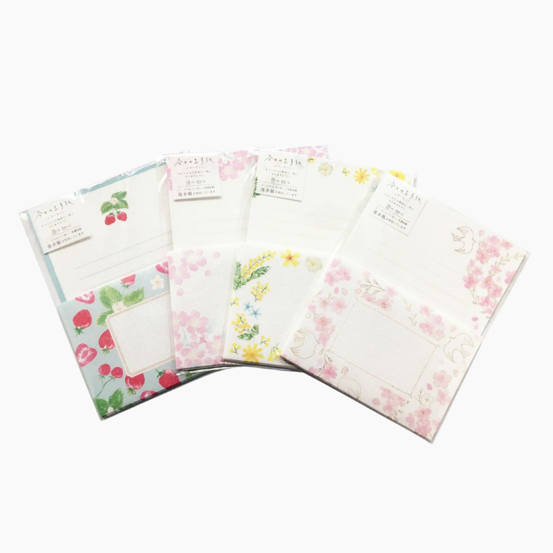 Furukawashiko Letter Set - Strawberries